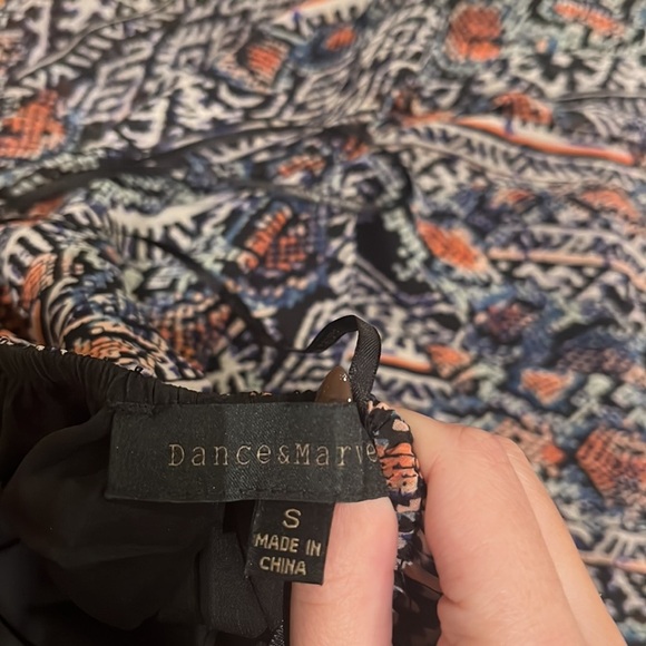 Dance & Marvel Woman’s Halter Printed Dress Size S - Picture 3 of 6